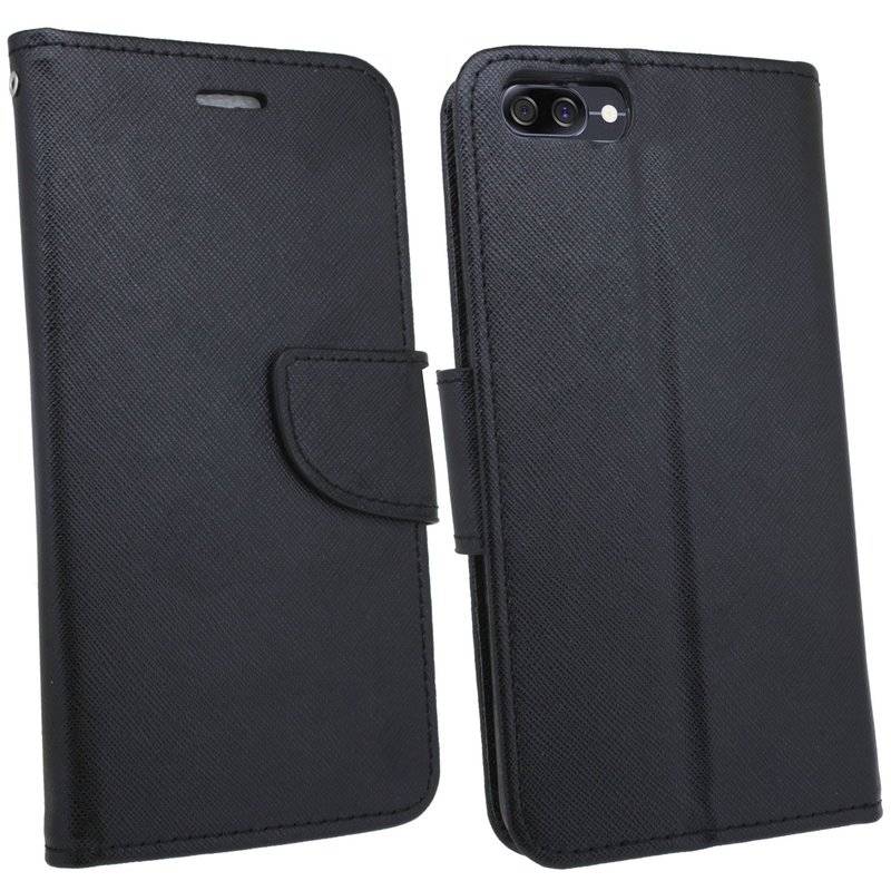 Asus Zenfone 4 Max ZC520KL Handyhülle Tasche Flip Case Smartphone Schutzhülle Schwarz