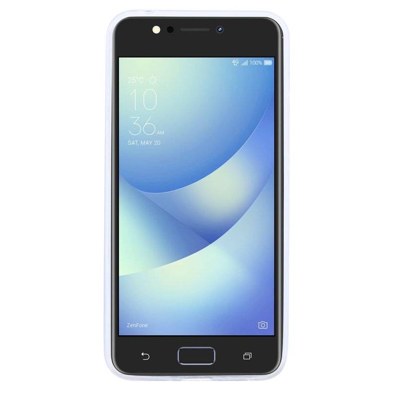 Asus ZenFone 4 Max (ZC520KL) 5.2 Handy Silikon Schutzhülle Cover Case Transparent"
