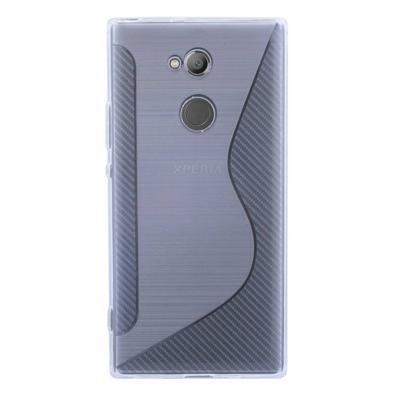 Sony Xperia L2 Handy Silikon Schutzhülle Cover Case Transparent