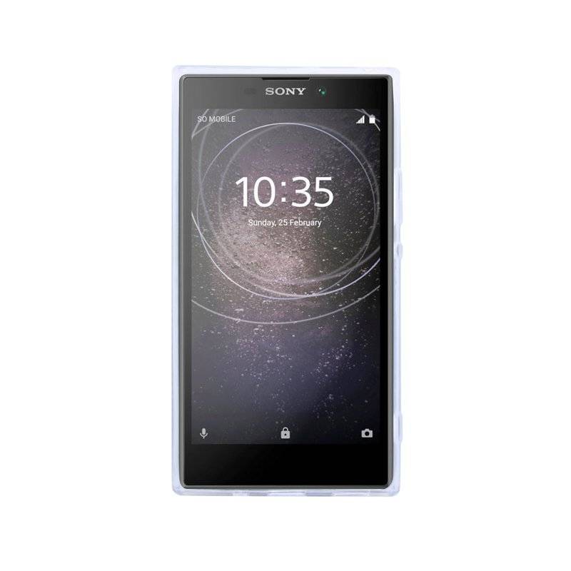 Sony Xperia L2 Handy Silikon Schutzhülle Cover Case Transparent