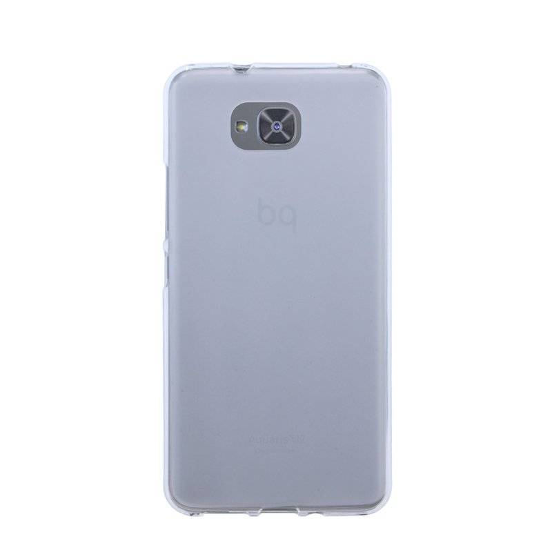 BQ Aquaris U2 Lite Handy Silikon Schutzhülle Cover Case Transparent