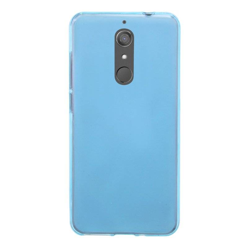 Wiko View XL Handy Silikon Schutzhülle Cover Case Blau