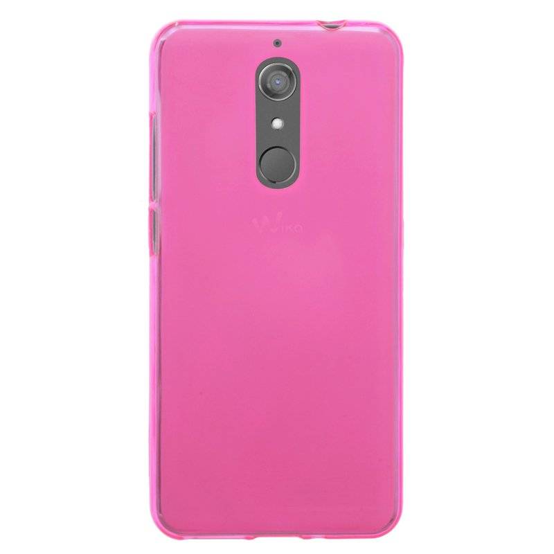Wiko View XL Handy Silikon Schutzhülle Cover Case Pink
