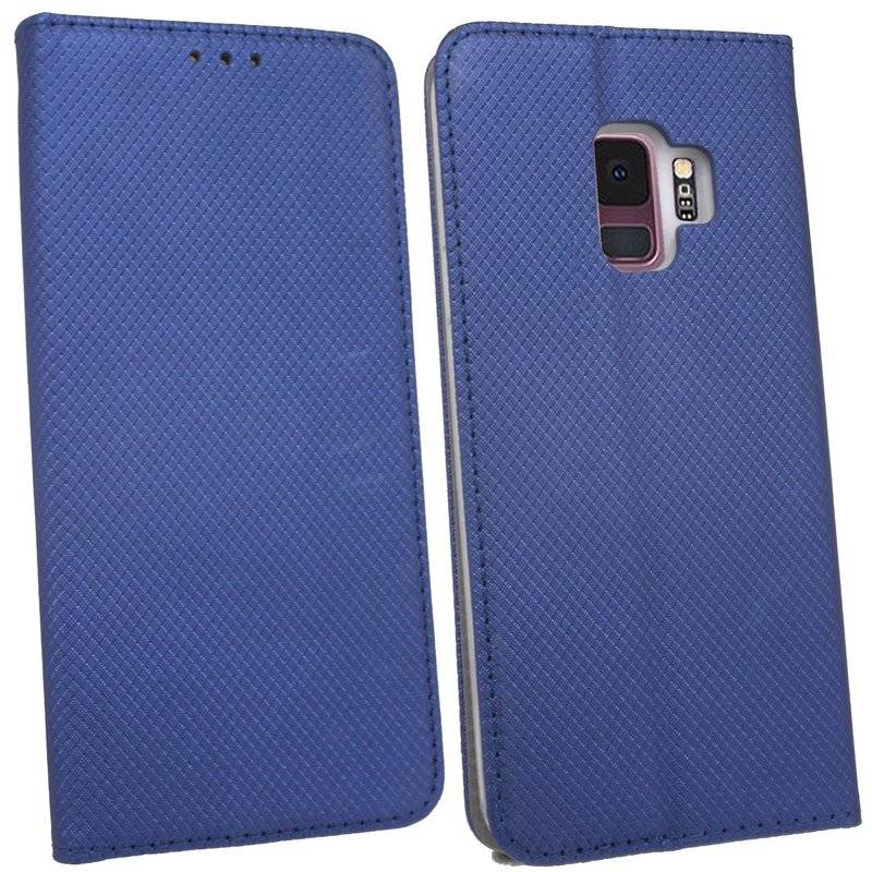 Samsung Galaxy S9 Handyhülle Tasche Flip Case Smartphone Schutzhülle Blau