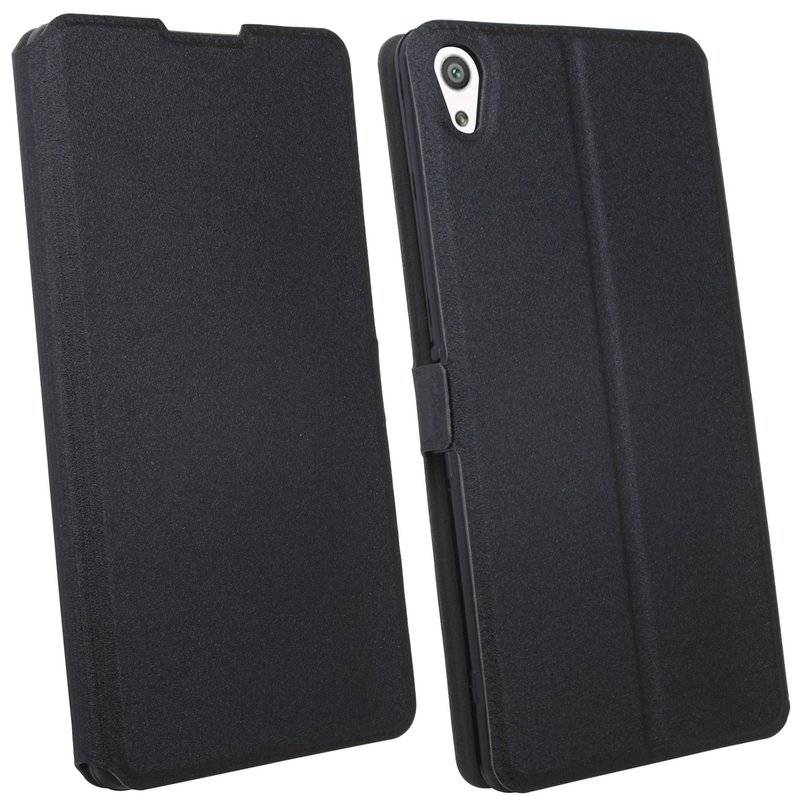 Sony XA Ultra Handyhülle Tasche Flip Case Smartphone Schutzhülle Schwarz