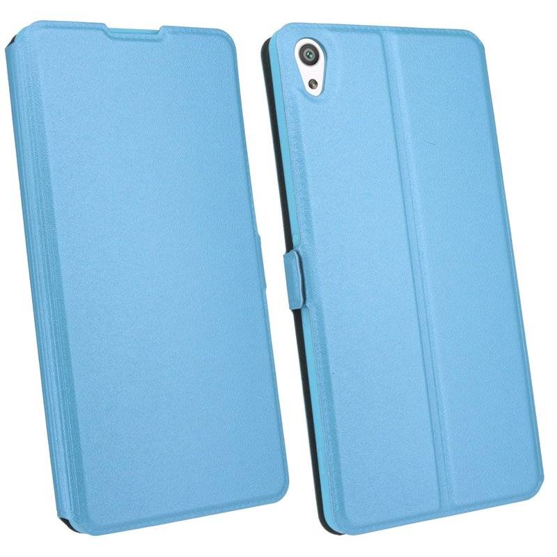 Sony XA Ultra Handyhülle Tasche Flip Case Smartphone Schutzhülle Blau