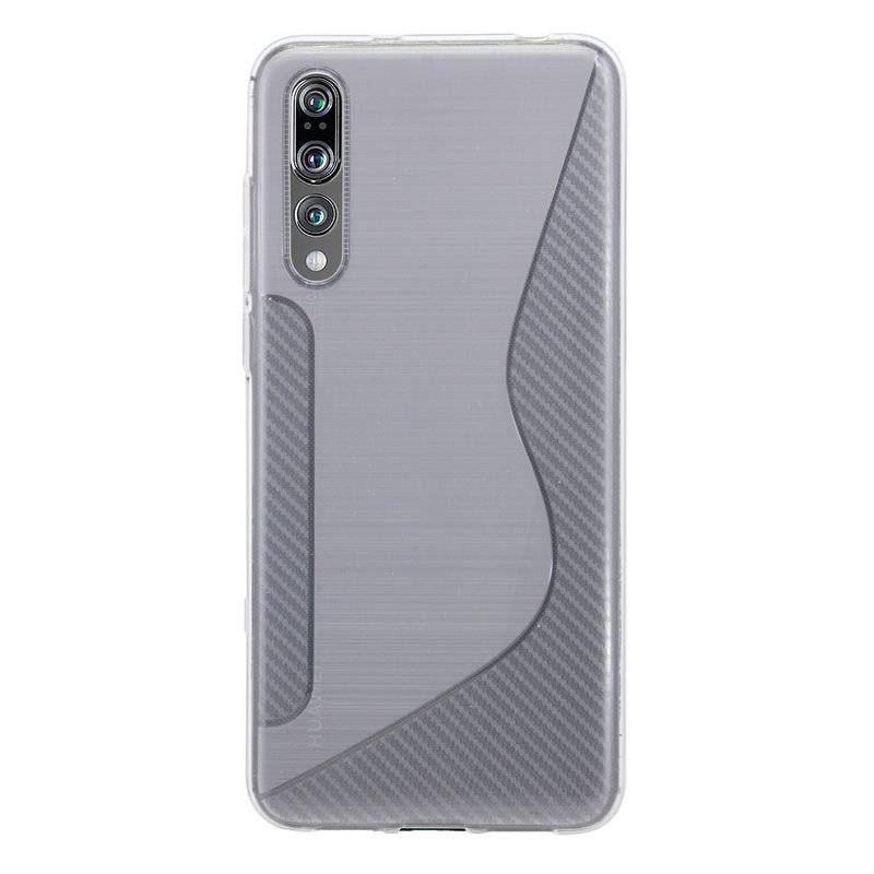 Huawei P20 Pro Handy Silikon Schutzhülle Cover Case Transparent