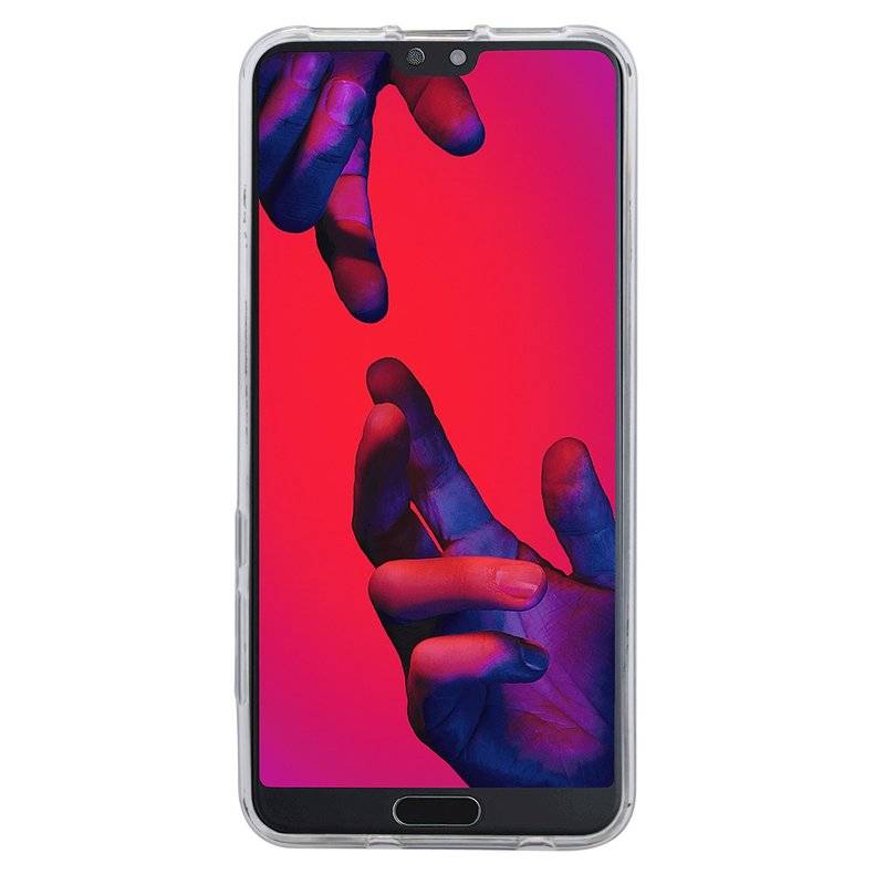 Huawei P20 Pro Handy Silikon Schutzhülle Cover Case Transparent