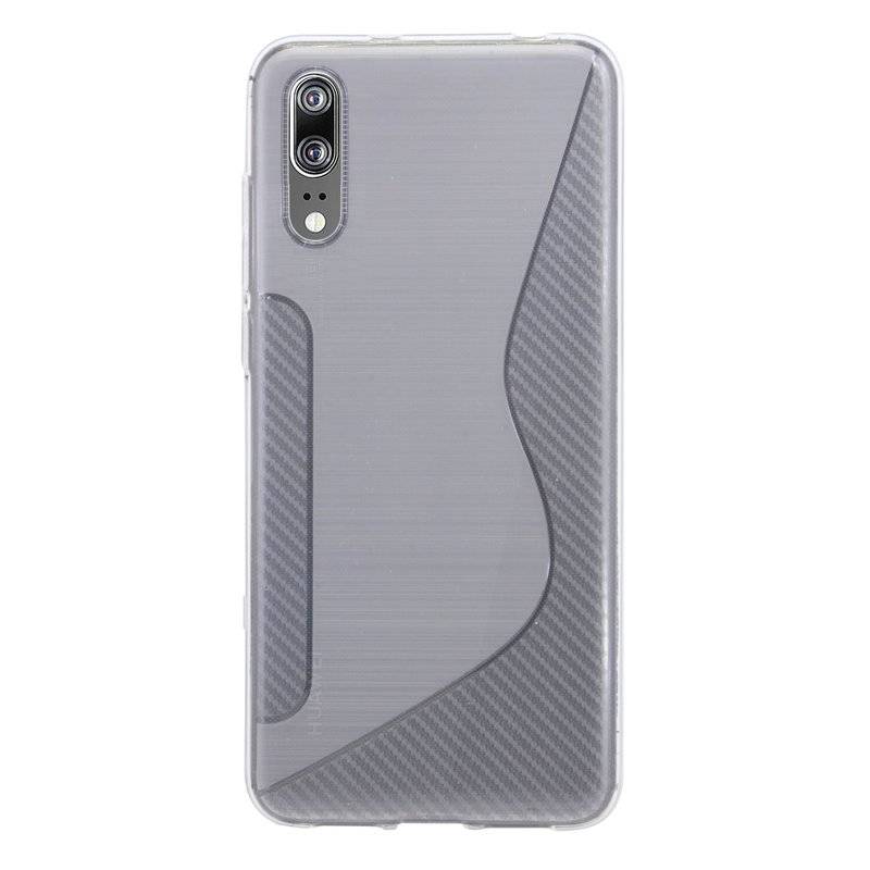 Huawei P20 Handy Silikon Schutzhülle Cover Case Transparent