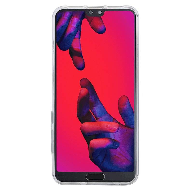 Huawei P20 Handy Silikon Schutzhülle Cover Case Transparent