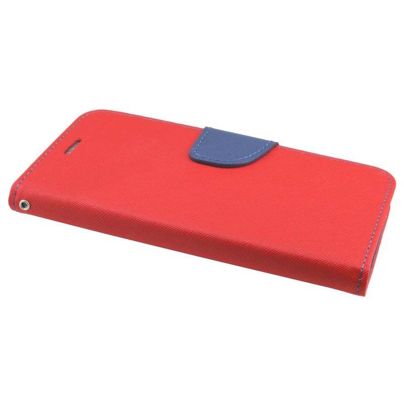 Huawei P Smart Handyhülle Tasche Flip Case Smartphone Schutzhülle Rot
