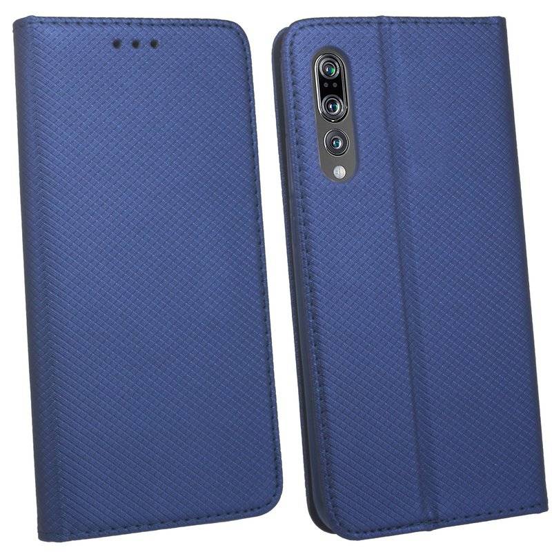 Huawei P20 Pro Handyhülle Tasche Flip Case Smartphone Schutzhülle Blau