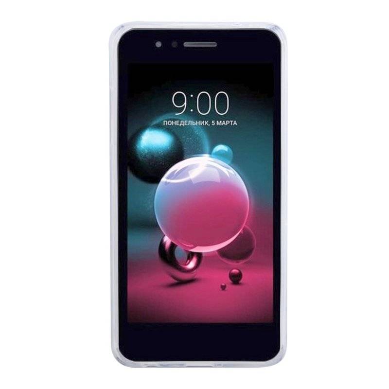 LG K11 Handy Silikon Schutzhülle Cover Case Transparent