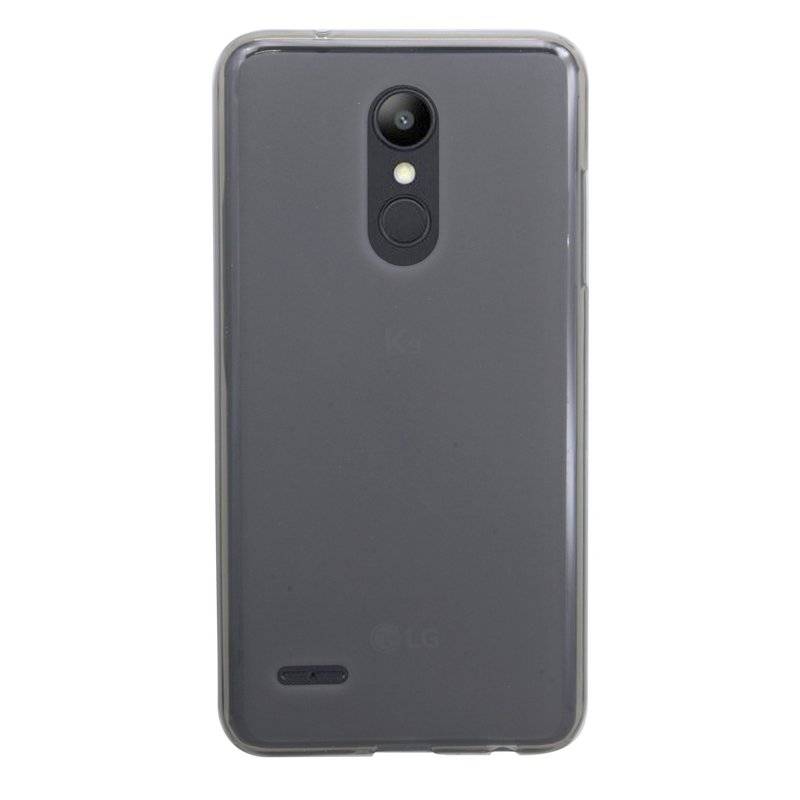 LG K11 Handy Silikon Schutzhülle Cover Case Grau