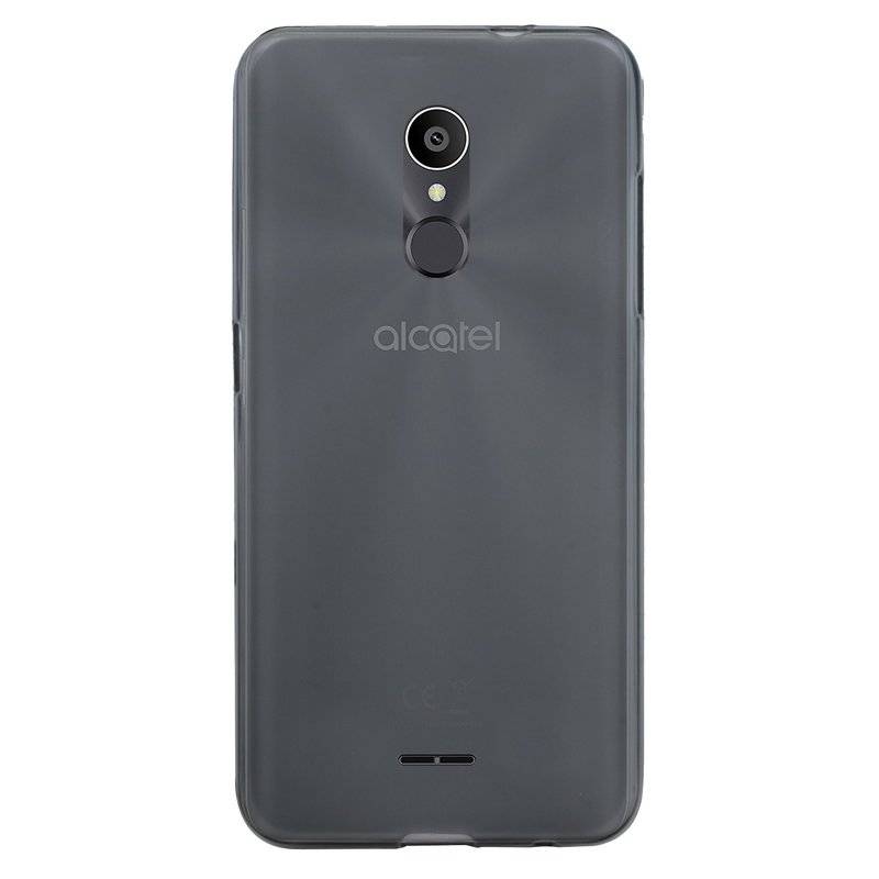 HTC Desire 12 Handy Silikon Schutzhülle Cover Case Grau