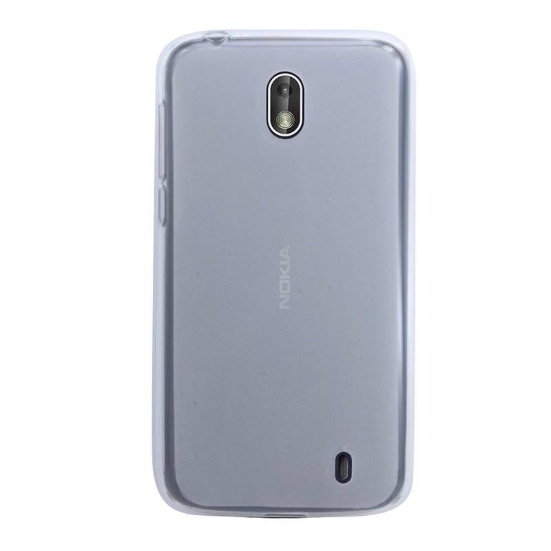 Nokia 1 Handy Silikon Schutzhülle Cover Case Transparent