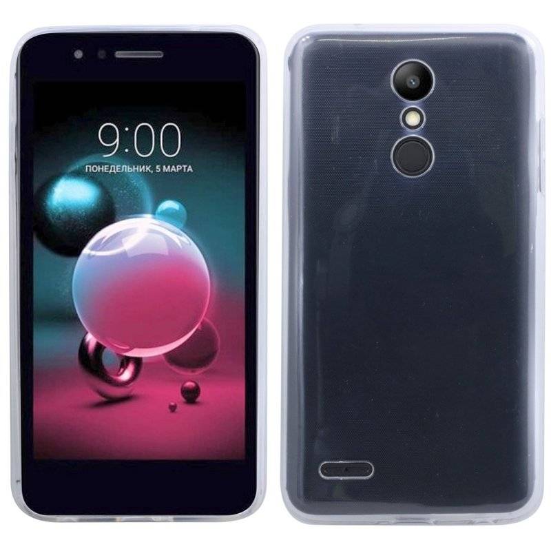 LG K11 Handy Silikon Schutzhülle Cover Case Transparent