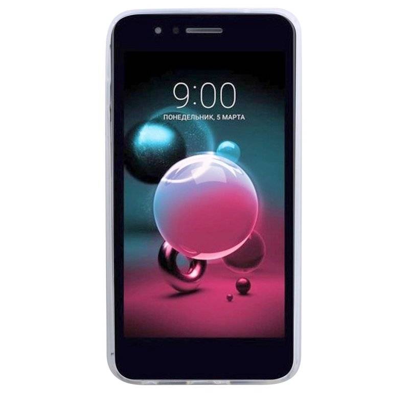 LG K11 Handy Silikon Schutzhülle Cover Case Transparent