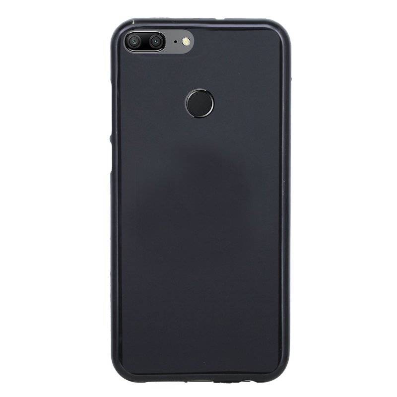 Honor 9 Lite Handy Silikon Schutzhülle Cover Case Schwarz