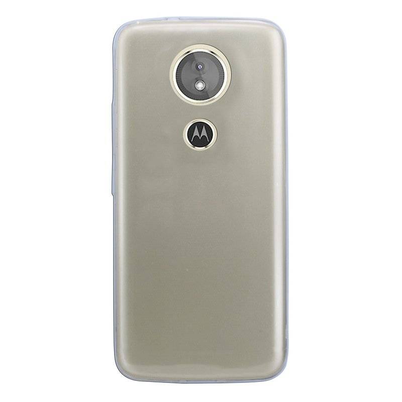 Motorola Moto E5 Handy Silikon Schutzhülle Cover Case Transparent