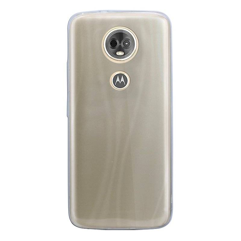 Motorola Moto E5 Plus Handy Silikon Schutzhülle Cover Case Transparent