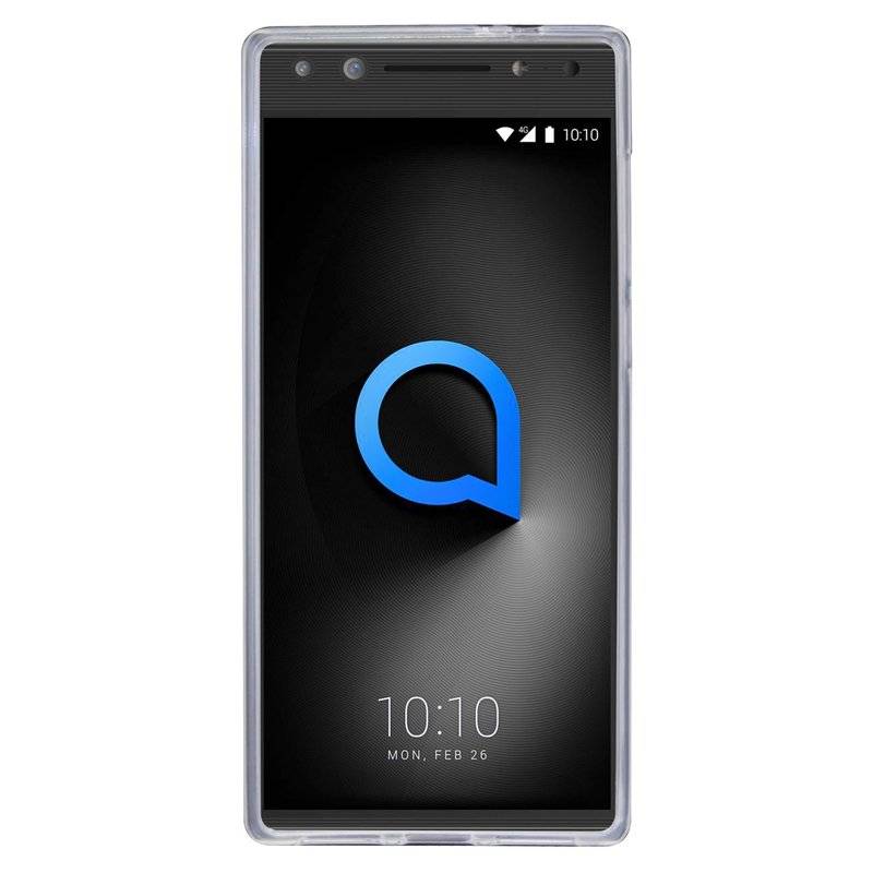 Alcatel A5 Handy Silikon Schutzhülle Cover Case Transparent