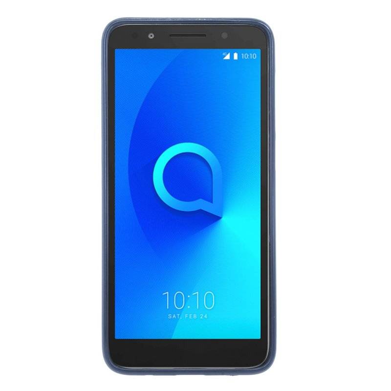 Alcatel 1X Handy Silikon Schutzhülle Cover Case Transparent