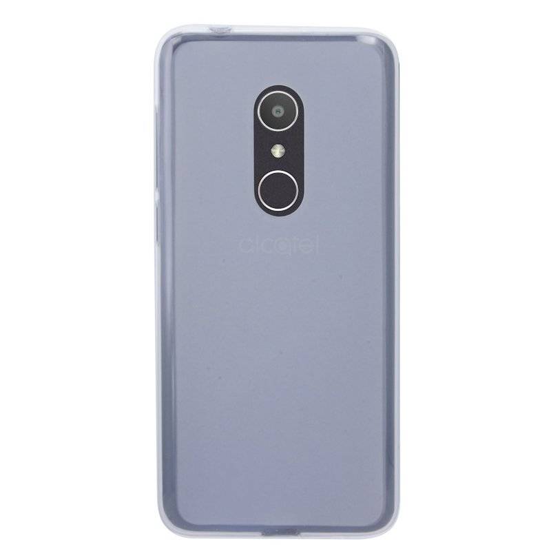 Alcatel 1X Handy Silikon Schutzhülle Cover Case Transparent