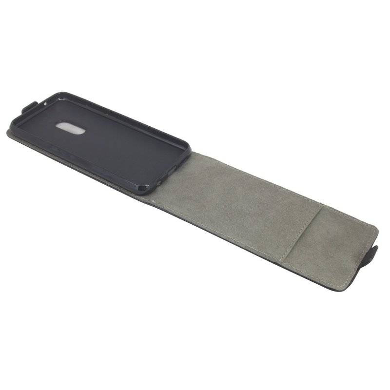 LG K11 Handyhülle Tasche Flip Case Smartphone Schutzhülle Schwarz