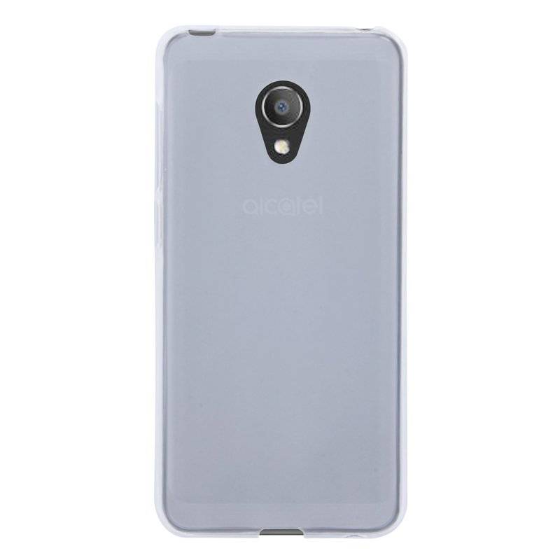Alcatel 1C Handy Silikon Schutzhülle Cover Case Transparent
