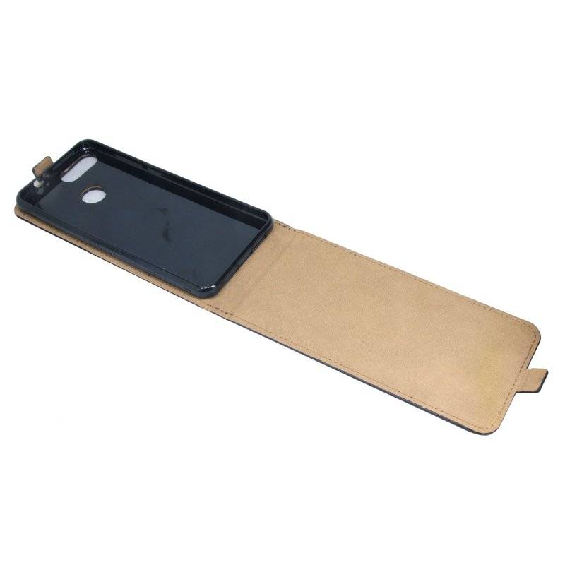 ZTE Blade V9 Handyhülle Tasche Flip Case Smartphone Schutzhülle Schwarz