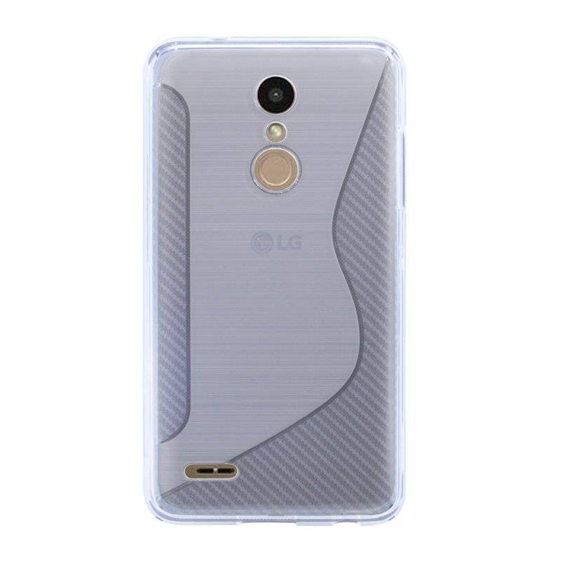 LG K11 Handy Silikon Schutzhülle Cover Case Tranparent