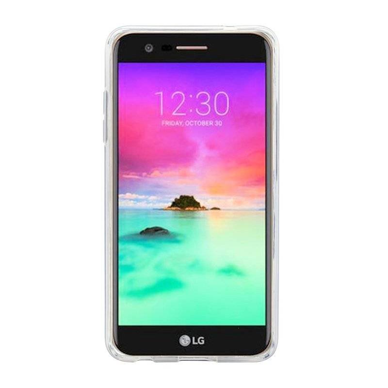 LG K11 Handy Silikon Schutzhülle Cover Case Tranparent