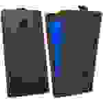 Alcatel 3C Handyhülle Tasche Flip Case Smartphone Schutzhülle Schwarz
