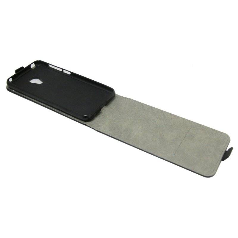 Alcatel 1C Handyhülle Tasche Flip Case Smartphone Schutzhülle Schwarz
