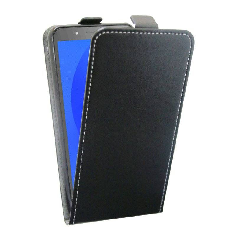 Alcatel 1C Handyhülle Tasche Flip Case Smartphone Schutzhülle Schwarz