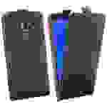 Alcatel 3X Handyhülle Tasche Flip Case Smartphone Schutzhülle Schwarz