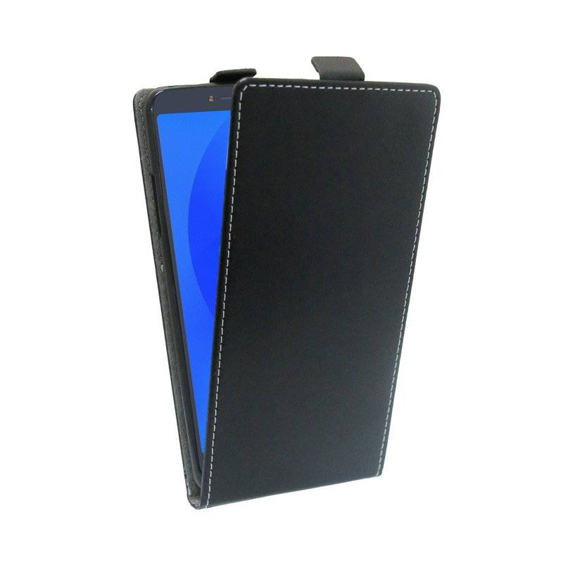 Alcatel 3V Handyhülle Tasche Flip Case Smartphone Schutzhülle Schwarz