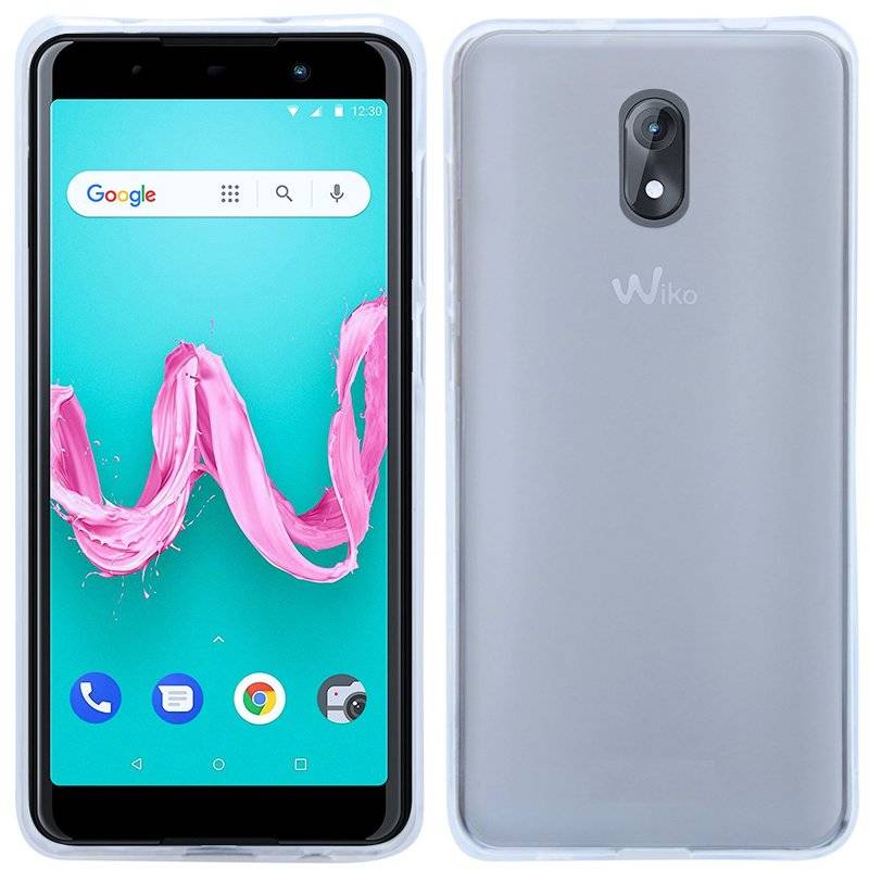 Wiko Lenny 5 Handy Silikon Schutzhülle Cover Case Transparent