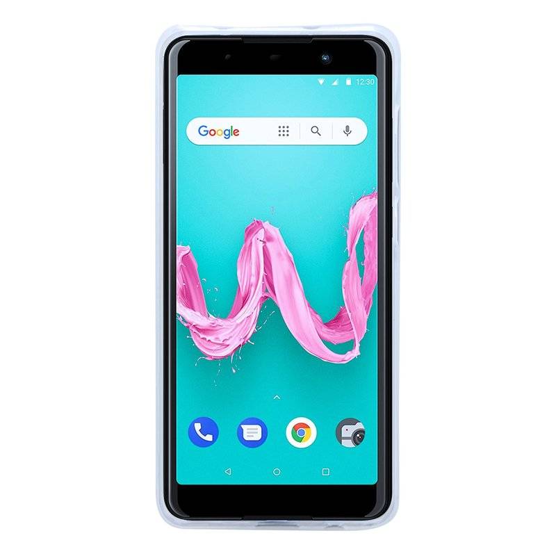 Wiko Lenny 5 Handy Silikon Schutzhülle Cover Case Transparent