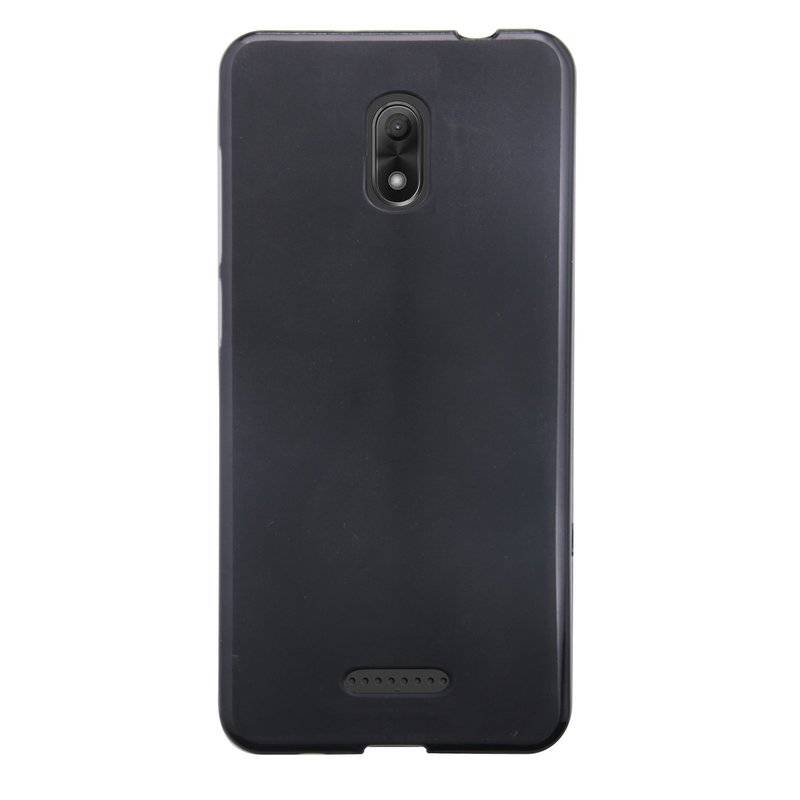 Wiko Jerry 3 Handy Silikon Schutzhülle Cover Case Schwarz