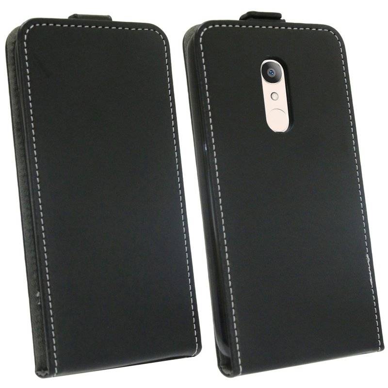 Alcatel 1X Handyhülle Tasche Flip Case Smartphone Schutzhülle Schwarz