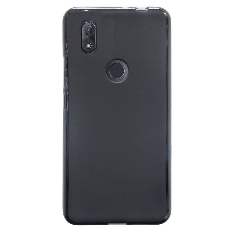 Wiko View 2 Handy Silikon Schutzhülle Cover Case Schwarz