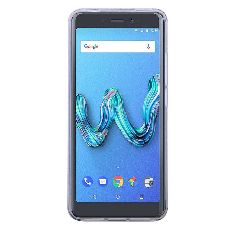 Wiko Tommy 3 Handy Silikon Schutzhülle Cover Case Transparent