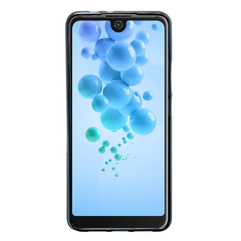 Wiko View 2 Pro Handy Silikon Schutzhülle Cover Case Schwarz