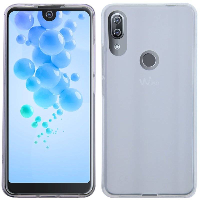 Wiko View 2 Pro Handy Silikon Schutzhülle Cover Case Transparent
