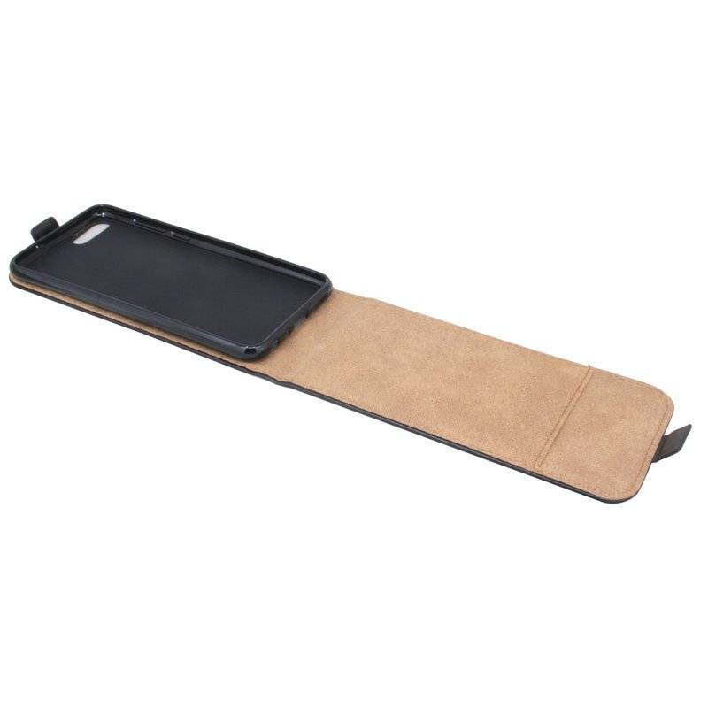 Huawei Y5 2018 Handyhülle Tasche Flip Case Smartphone Schutzhülle Schwarz