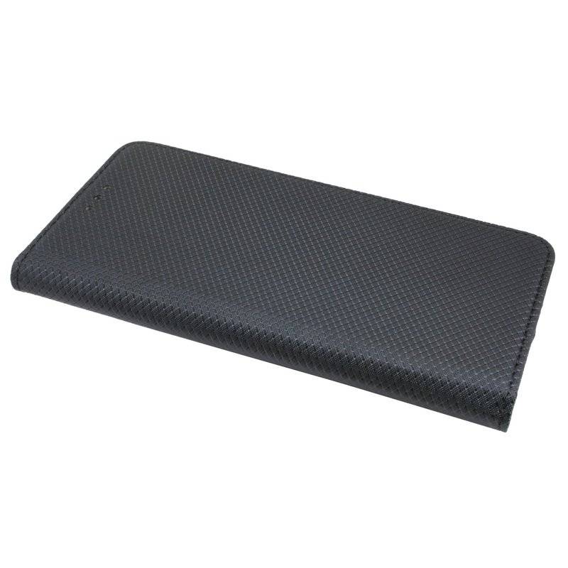 Huawei Y7 2018 Tasche Flip Case Handy Schutzhülle Schwarz