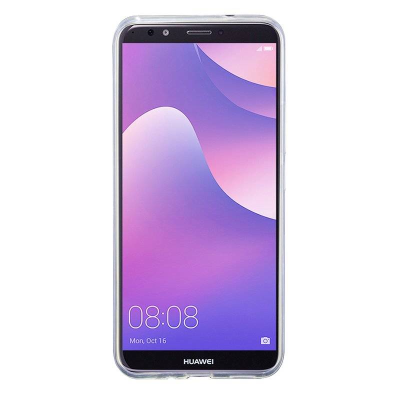 Honor 7C Pro Handy Silikon Schutzhülle Cover Case Transparent