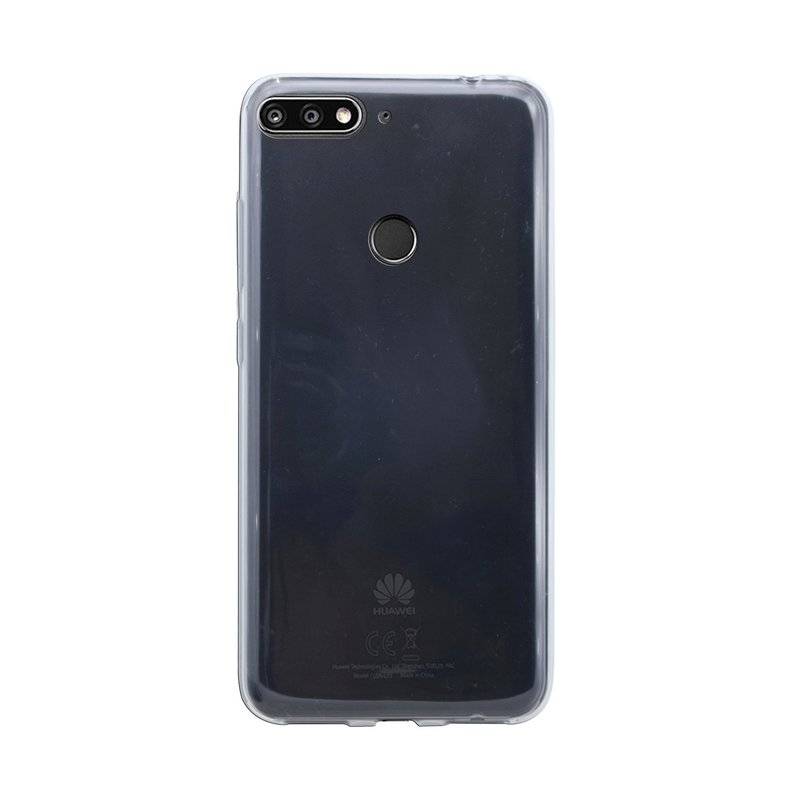Honor 7C Pro Handy Silikon Schutzhülle Cover Case Transparent